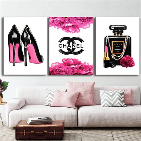 cheap chanel canvas|Chanel framed pictures.